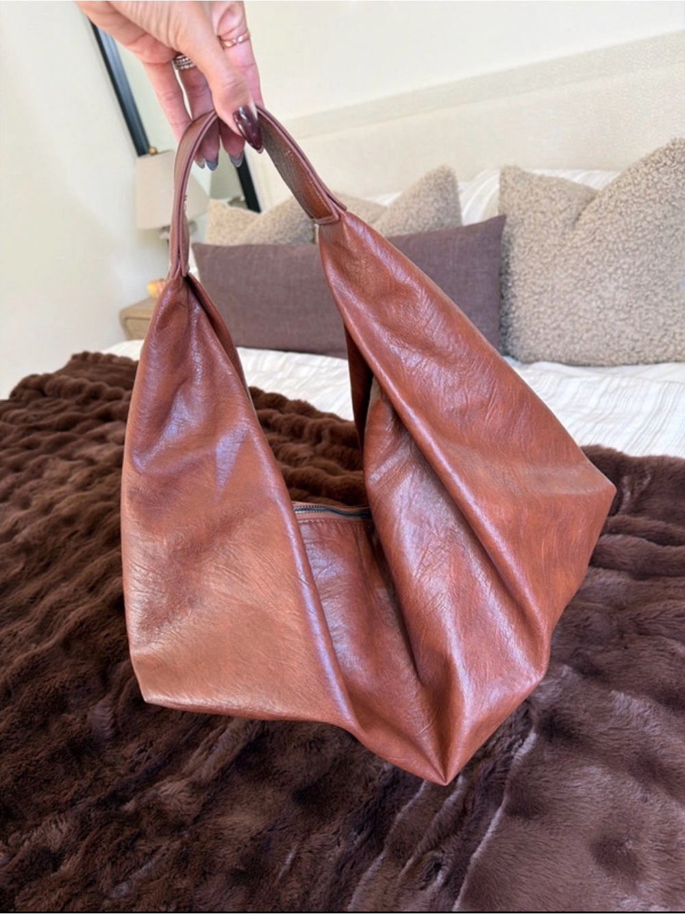 Noirvere slouchy boho bag